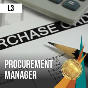 Procurement Manager - Learning Path L3